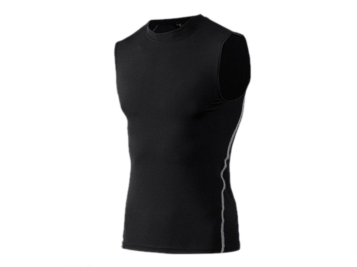 Colete Business de Musculação para Homens, sem Mangas, Preto