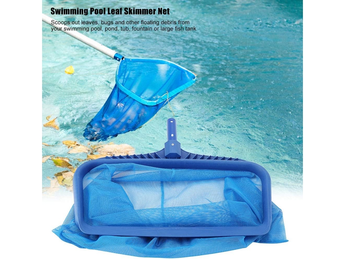 Haofy Leve Immer Piscina Skimmer Folha Skimmer Rede De Malha Fina
