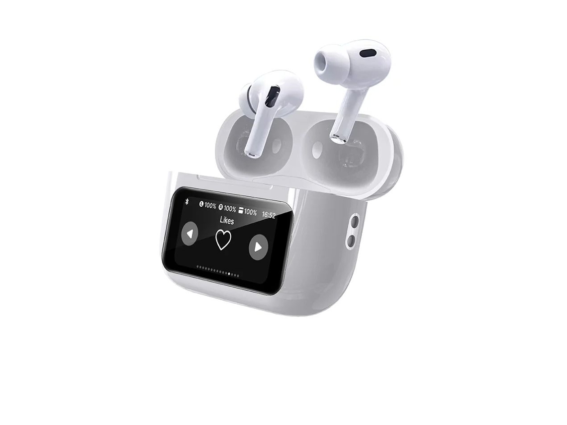 FONES DE OUVIDO Bluetooth MDUG com microfone removível, design aberto e cancelamento de ruído
