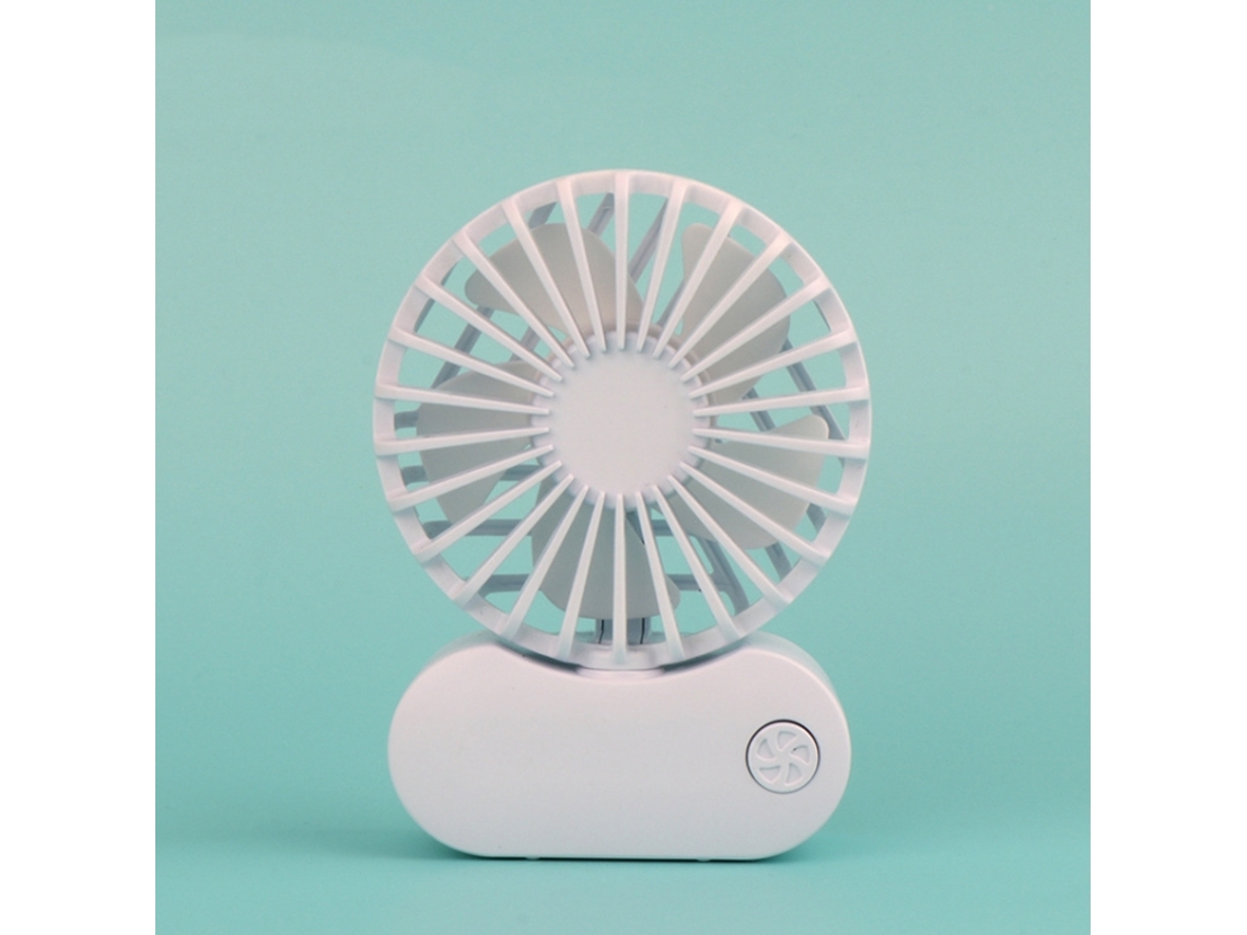 Ventoinha de Mão PORTÁTIL HALINUIA 1068 Usb com Oscilação (Secretária, Branco)