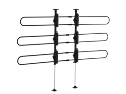 Grade Proteção Porta malas Aço 150x9x124cm