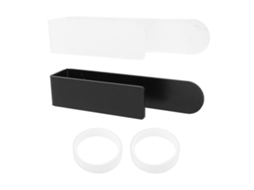 2pcs Suporte de Toalha de U de Plástico com Adesivo S/MARCA