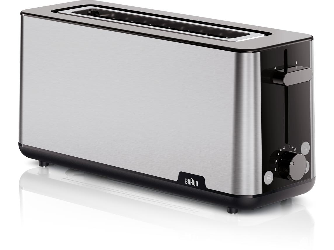 Torradeira BRAUN PURSHINE HT1610BK (1030 w - Inox)