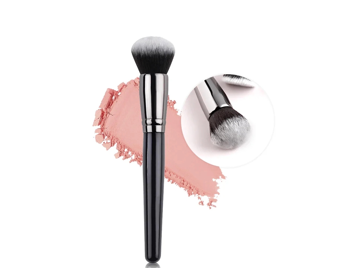 Pincel De Base Ultrafino, Pincel Leve Para Contorno Facial, Pincel De Contorno Plano