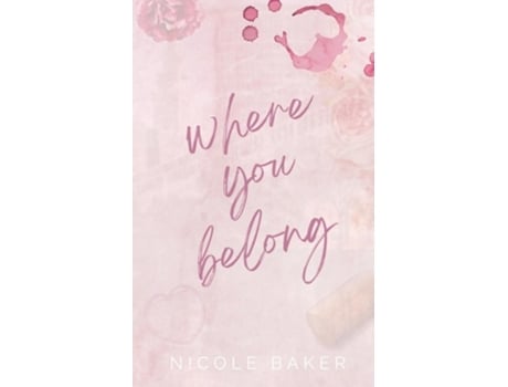Livro Where You Belong de Nicole Baker (Inglês)