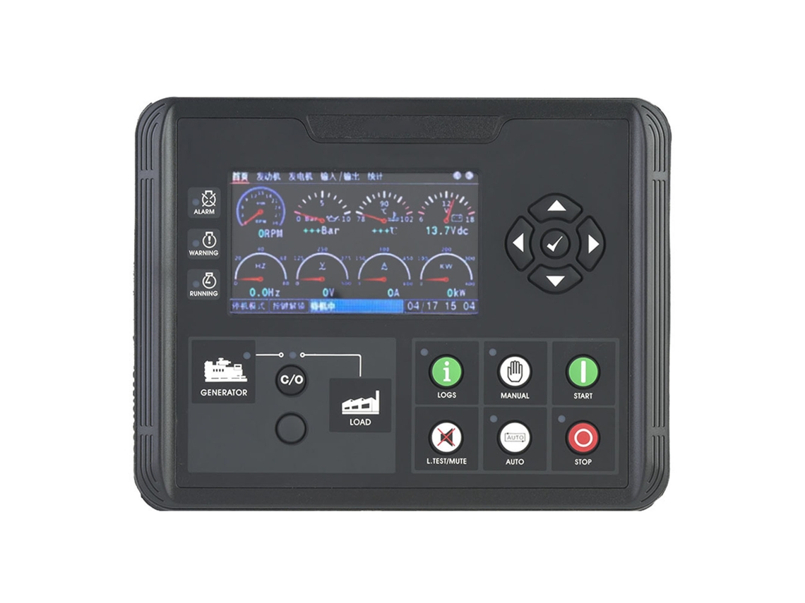 Laxiscreed Gerador Diesel Dc60d Com Ecrã Lcd Para Monitorização E Controlo De Parâmetros
