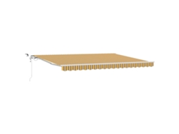 Toldo Retrátil Automático Vidaxl Multicolorido Tecido