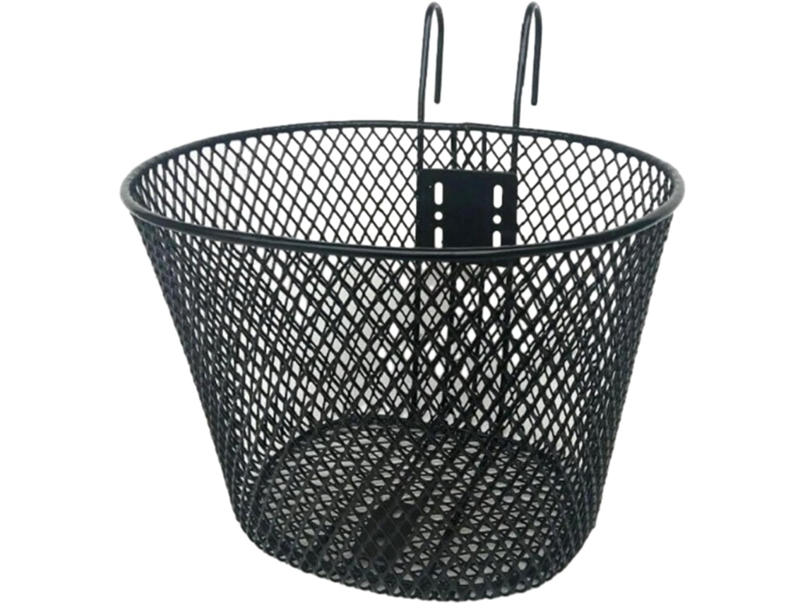 Cesta Dianteira E Traseira Para Bicicleta Em Malha Metálica, Cesta De Transporte