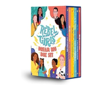 Livro Rebel Girls Dream Big Box Set de Rebel Girls (Inglês)