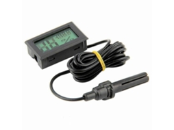 Mini Termômetro Digital Lcd Higrômetro Medidor De Temperatura Umidade Interior Novo