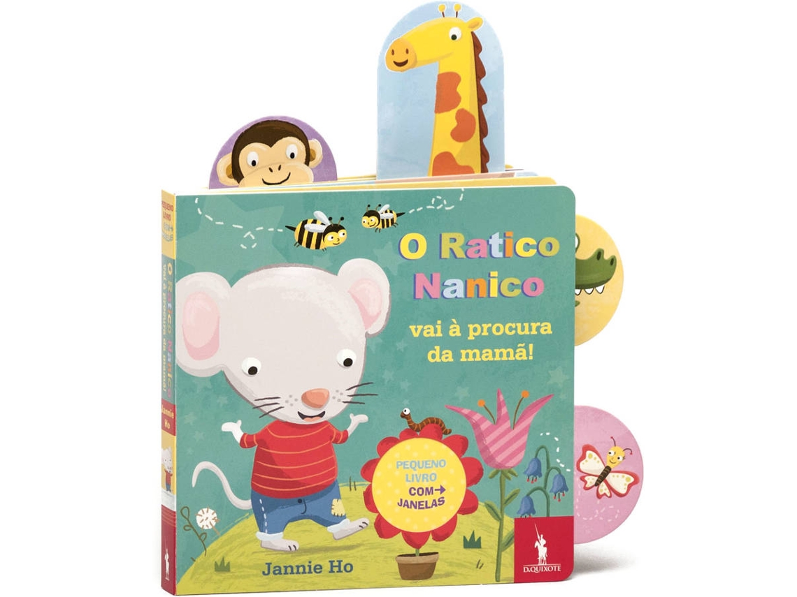 Livro O Ratico Nanico Vai À Procura Da Mamã de Jannie Ho (Português)