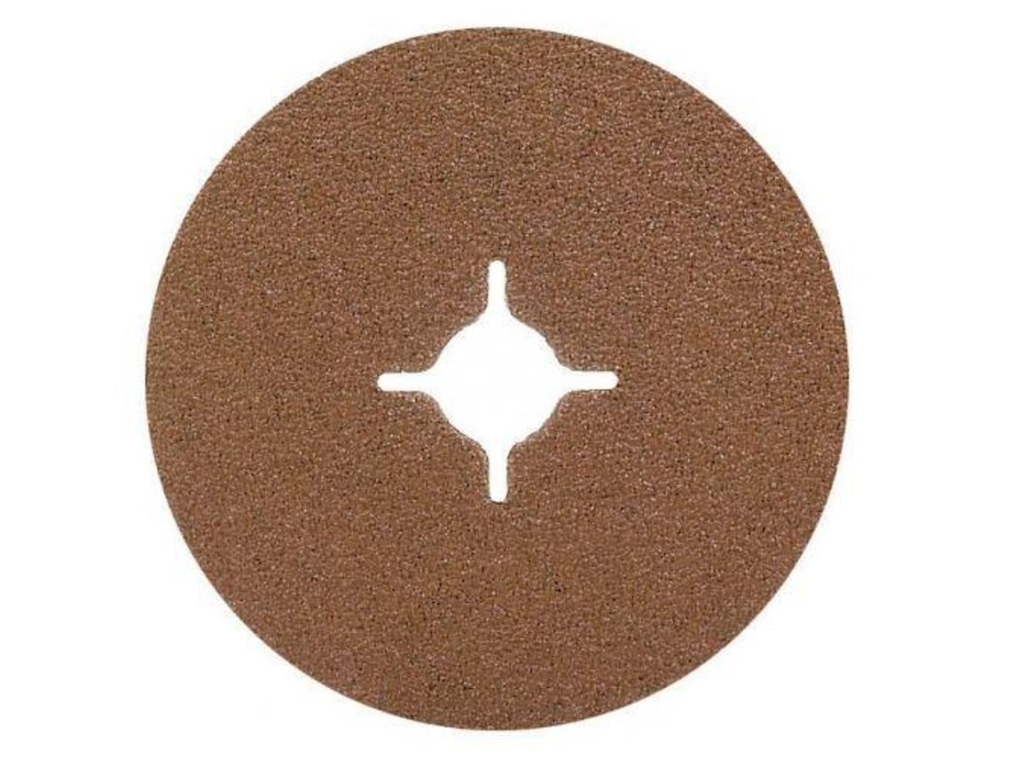 Caixa de 25 discos de fibra de óxido de alumínio de 125 mm (grão 36) INTERFLEX