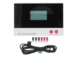 Controlador de Carga Solar Pwm LCD 12v 24v 30a S/MARCA