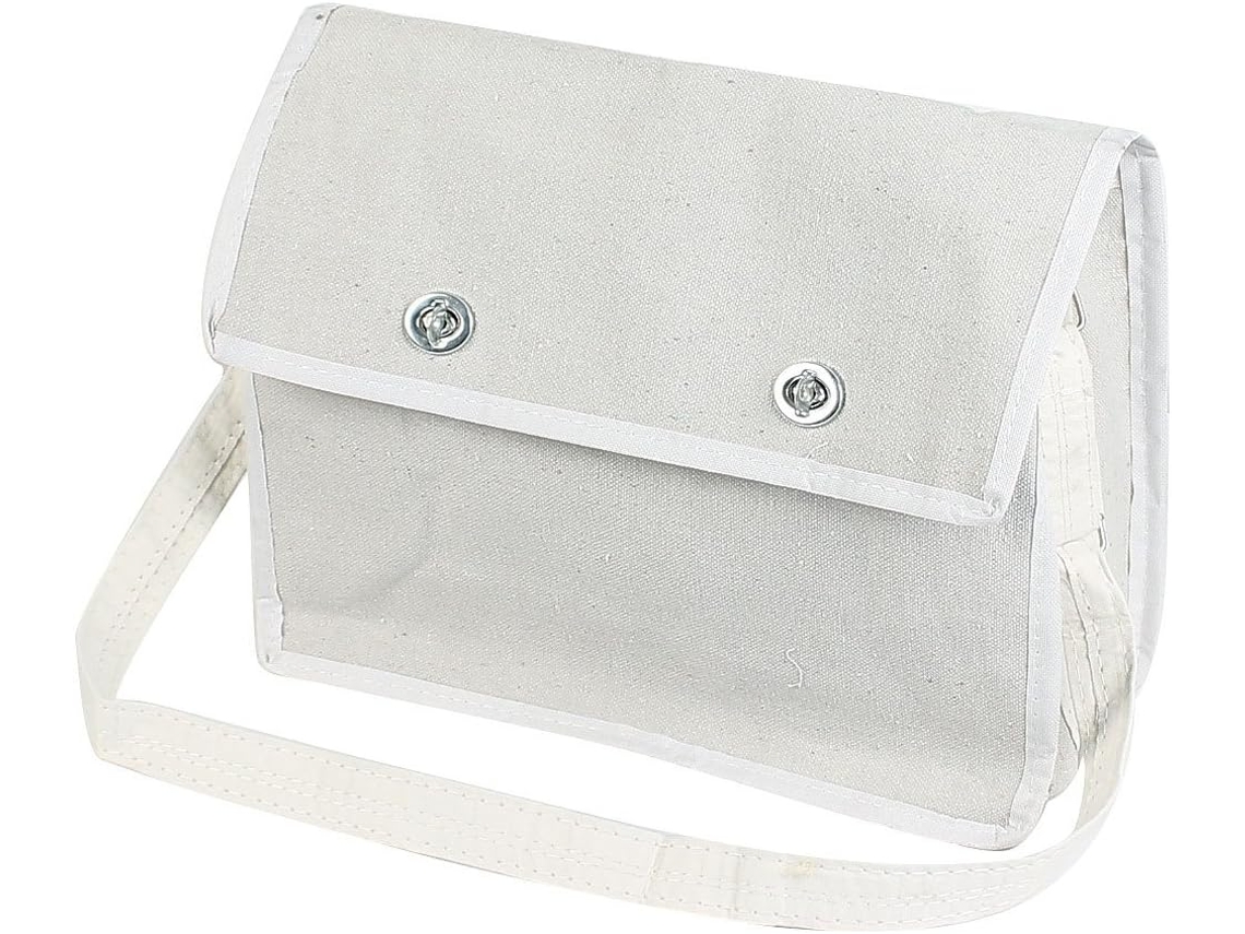 Bolsa de lona verde militar, para carpinteiro/eletricista, com alça ajustável CHABERLU
