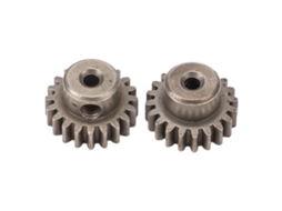Mali conjunto de Engrenagens de Motor Rc 2pçs M0.6 20d Aço Fácil Instalação para Carros Controle Remoto 1/12 1/16