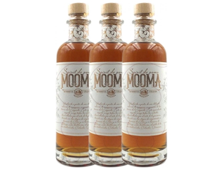 Cachaça PEQUEÑOS PRODUCTORES Mooma Spirit De Manzana (0.5 L - 3 unidades)