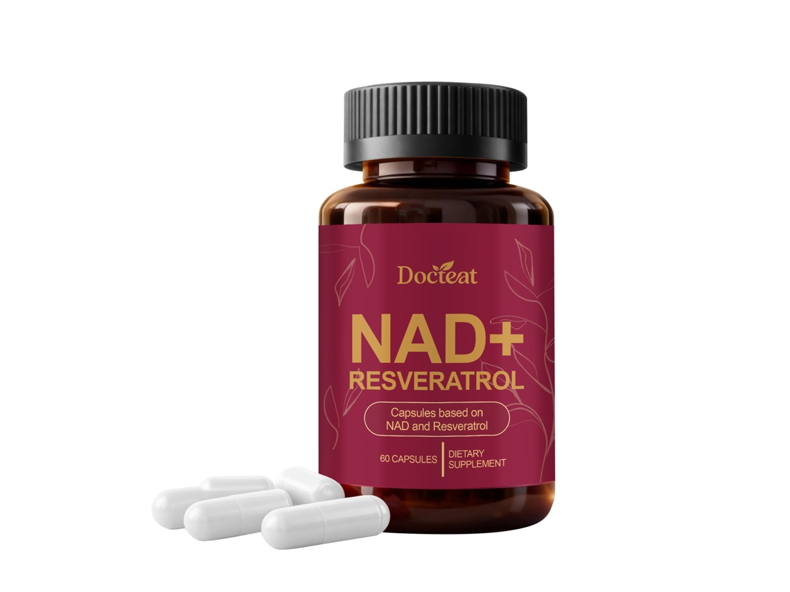 Cápsulas Nad+ para Saúde e Energia Natural