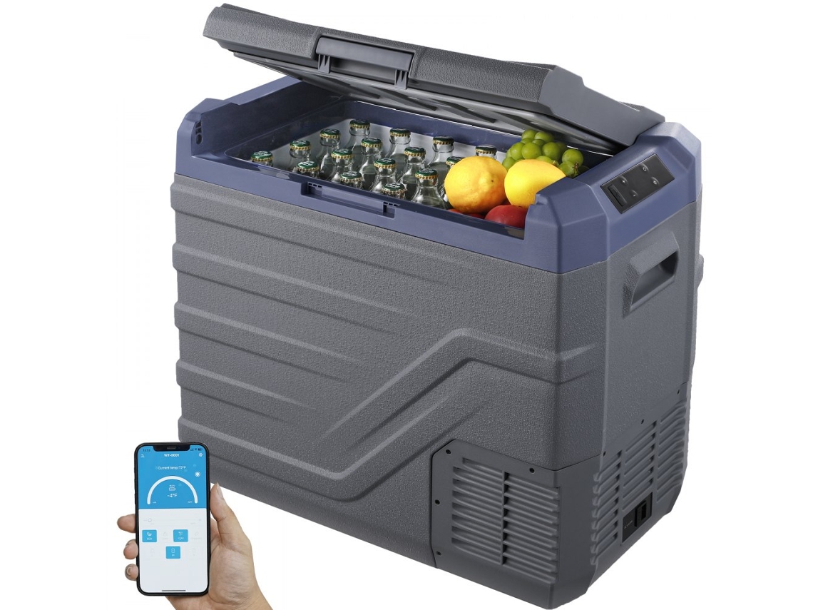 Geladeira Portátil 45l Com Compressor E Controle De Temperatura Tekmaquinas