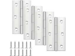 Bisagras De Porta Linjou 68mm×38mm, Bisagras De Aço Inoxidável Para Madeira, Bisagras Para Portas Internas E Externas