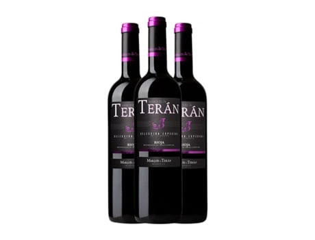 Vinho MARQUÉS DE TERÁN Especial Tempranillo Rioja Jovem (0.75 L - 3 Unidades)