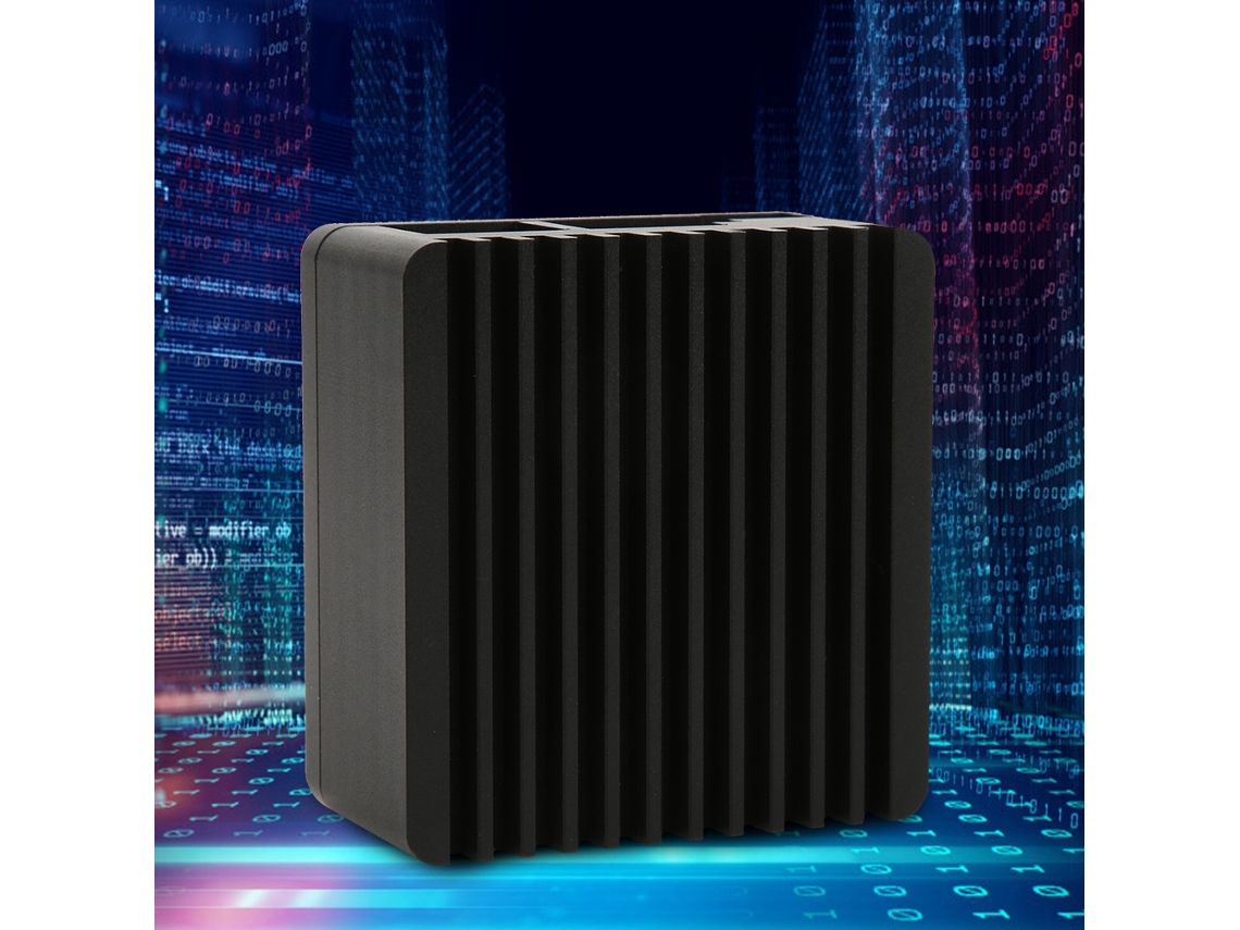 Laxiscreed Carcaça Em Liga De Alumínio Para Nanopi R1s E R2s Com Dissipador E Proteção