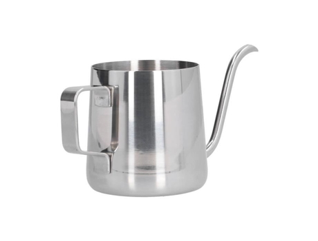 Chaleira de café Alomejor 250ml de aço inoxidável pendurado na orelha cafeteira gooseneck bico café bule de chá para escritório doméstico ALOMEJOR