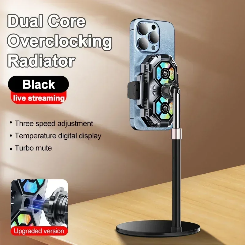 Resfriador de celular com display digital LED MDUG (anteriormente com suporte)