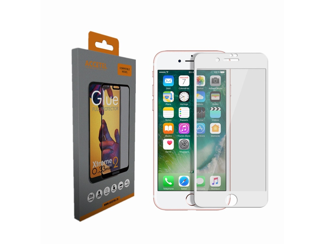Película De Vidro 6d Full Glue - Iphone 7plus/8plus Branco