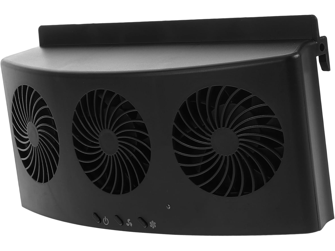 Ventilador Compacto Para Carro Com Circulação De Ar, Exaustão Usb E Resfriamento Rápido.