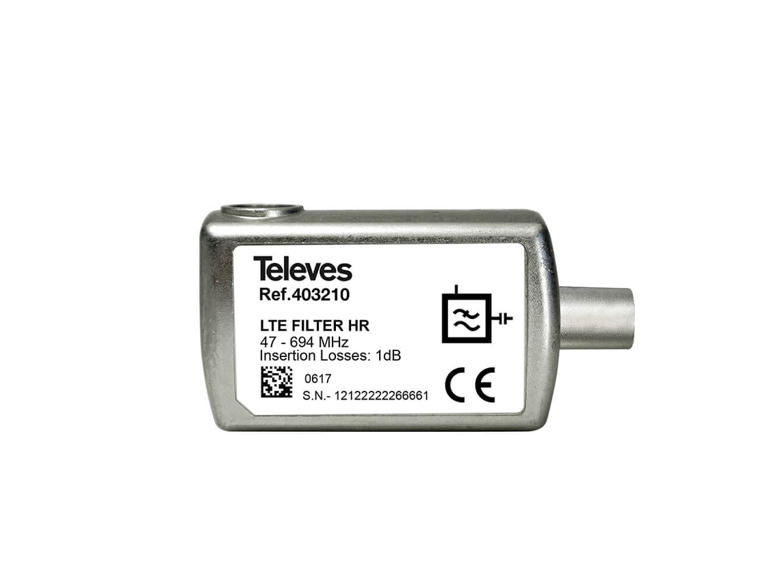 Filtro Telves Lte, 48/5g Para Uso Interno