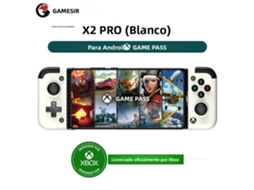 Gamepad Com Interface Type C, Compatível Com Xbox Game Pass, Xcloud, Stadia, Geforce Now E Jogos Em Nuvem Luna. Mdug (branco)