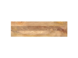 Tampo de mesa VIDAXL Marrom Madeira (100x30x2,5cm)