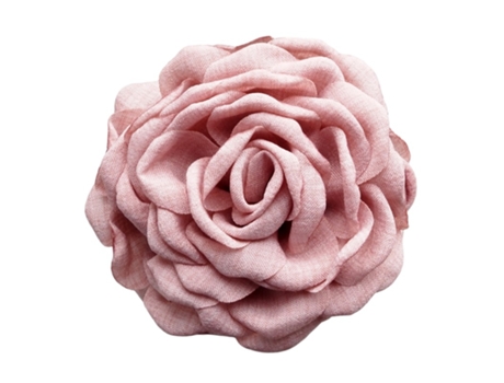 Vintage Cor-De-Rosa Do Cabelo De Rosa Adorno Clipe Ecarla