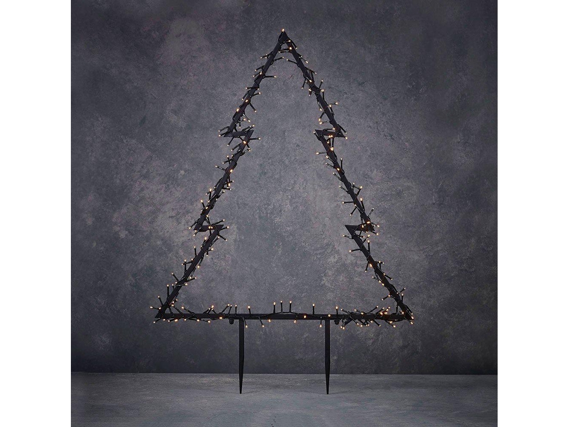 LUCA Figura Exterior Árvore Natal 175 Leds 53X75 Cm