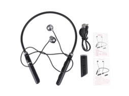 Fones de Ouvido Bluetooth com Faixa para Pescoço, Cancelamento de Ruído, Graves Potentes CHABERLU
