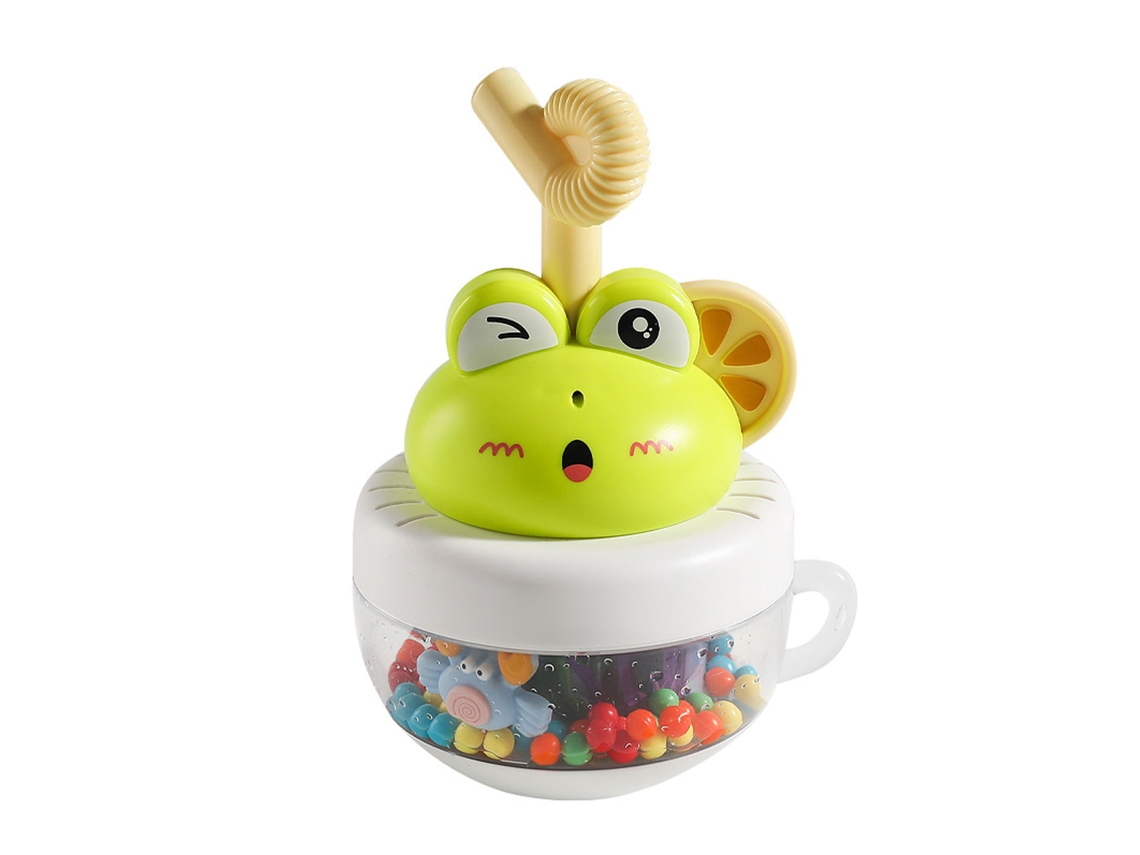 Mali brinquedo de Banho para Bebê com Chocalho e Animais Marinhos Flutuantes Transparentes