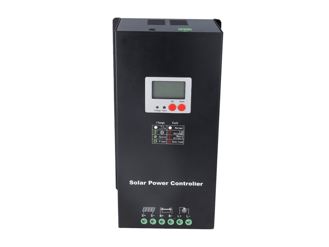 Controlador De Energia Solar Laxiscreed Com Mppt E Visor Lcd Para Otimizar Carga Solar