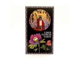 Jogo De Tarô Das Flores Gratuito, 78 Cartas (12x7 Cm), Material Em Placa De Cobre, Embalado Em Caixa Colorida.