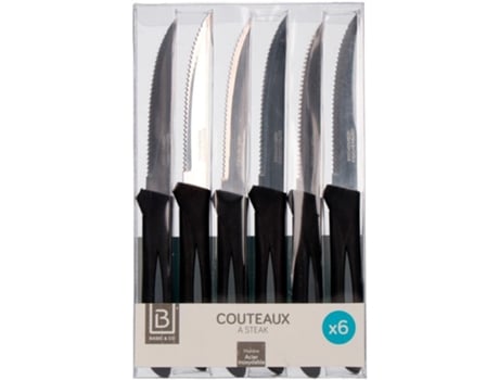 SET 6 FACAS PARA CARNE (CORES SORTIDAS)