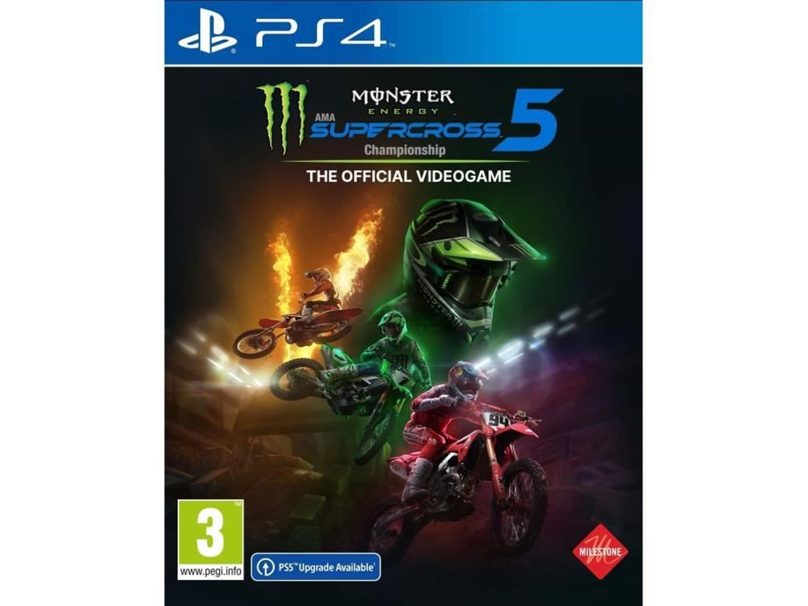 Jogo PS4 Monster Energy Supercross O Oficial Do Videogame 5