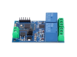 Módulo de Relé Bluetooth de Dos Canais Plástico DC12V para Control Remoto con App S/MARCA