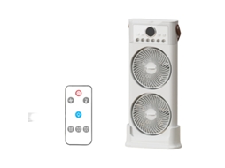 Laxiscreed Ventilador De Mesa Com 5 Ou 6 Furos E Liquidificador, Resfriador De Ar Portátil Com Controle Remoto
