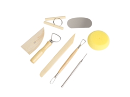 Peças de Ferramentas para Escultura em Cerâmica, Formas para Modelagem em Argila, Kits para Escultura em Argila, Artesanato DIY Zeuxo