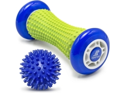 Conjunto De Rolo De Massagem Nos Pés E Bola De Unha Dura - Projetado Para Aliviar O Estresse E Relaxar Os Músculos Tensos