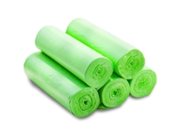 Sacos Compostáveis, 30 L, 5 Rolos, Biodegradáveis, Cozinha, Lurelia