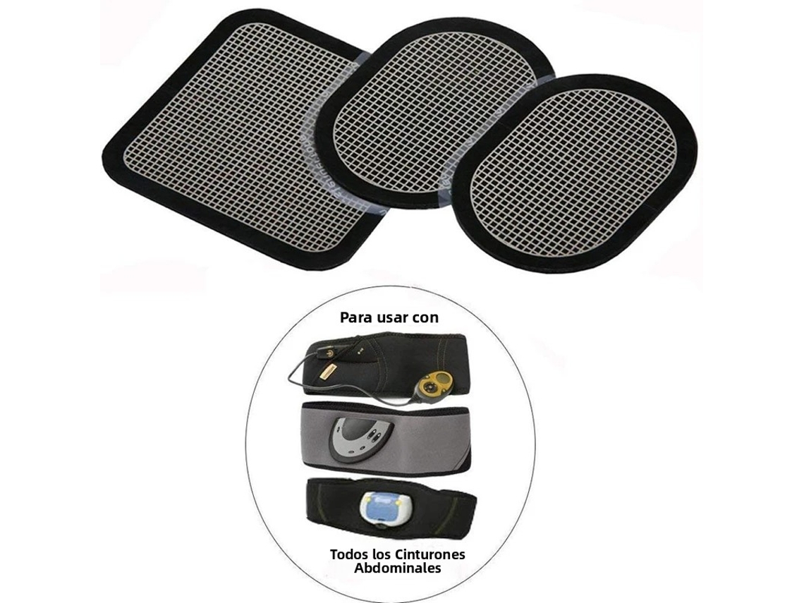 Estimulador Eletromuscular Ems, Equipado com Eletrodos Adesivos para Acupuntura e Folhas de Gel para Eletrodos. MDUG (1 Par)