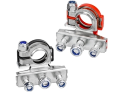 Terminais De Bateria Automotiva, Conector De Desconexão Rápida Para Manuseio Seguro, Material De Cobre Estanhado Que Garante Desempenho Condutivo E Re