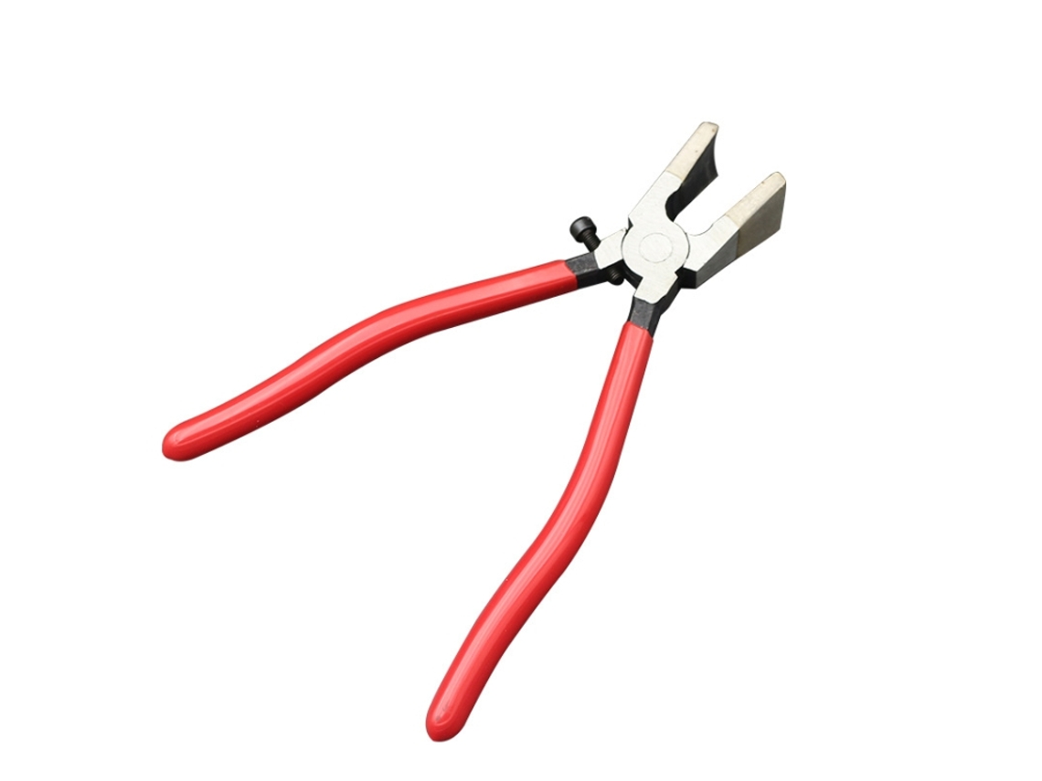 Alicate Para Vidro, Alicate Resistente, Alicate Para Cortar E Quebrar Azulejos, Modelo: Boca Em Arco (8 Polegadas)