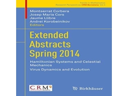 Livro Extended Abstracts Spring 2014 Hamiltonian Systems and Celestial Mechanics Virus Dynamics and Evolution de Springer Nature BV (Inglês)