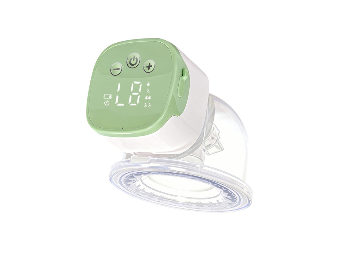 Bomba De Leite Elétrica Eifson Com Ecrã Led Inteligente, 9 Níveis E 4 Modos - Verde